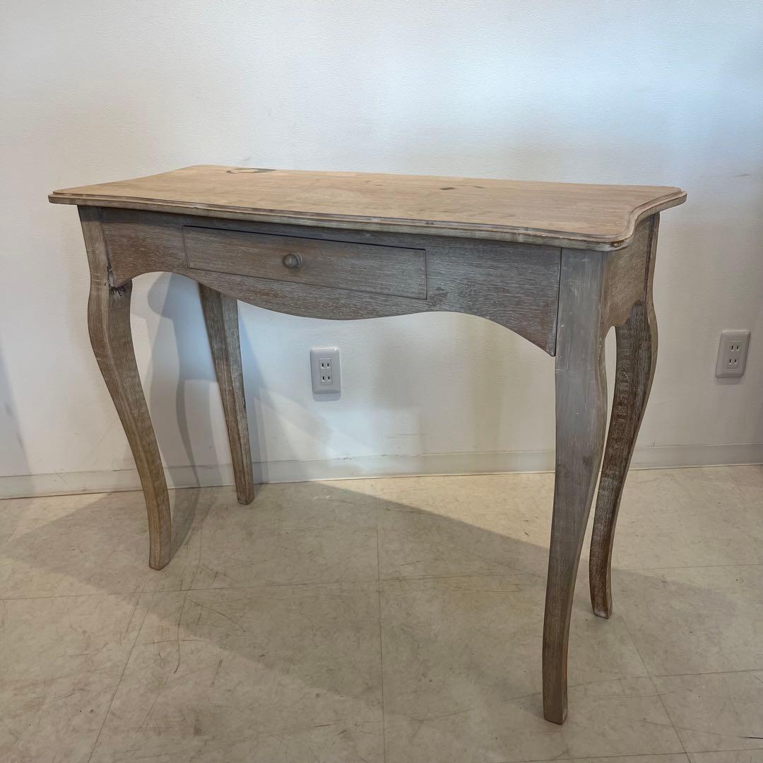 フランフラン　猫足　サイドテーブル　アンティーク　汚れあり