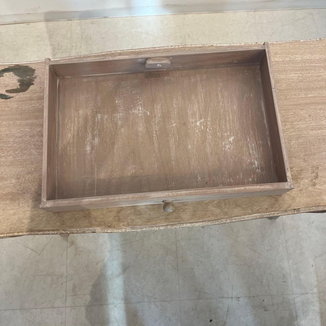 フランフラン　猫足　サイドテーブル　アンティーク　汚れあり