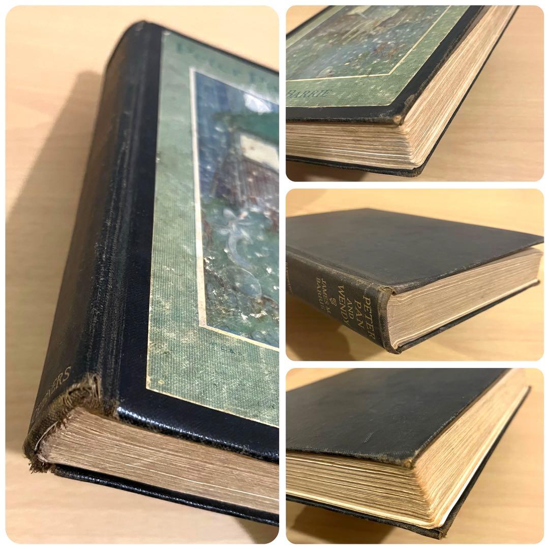 SALE！No.193 アンティーク　古書 洋書 絵本 ピーター・パン