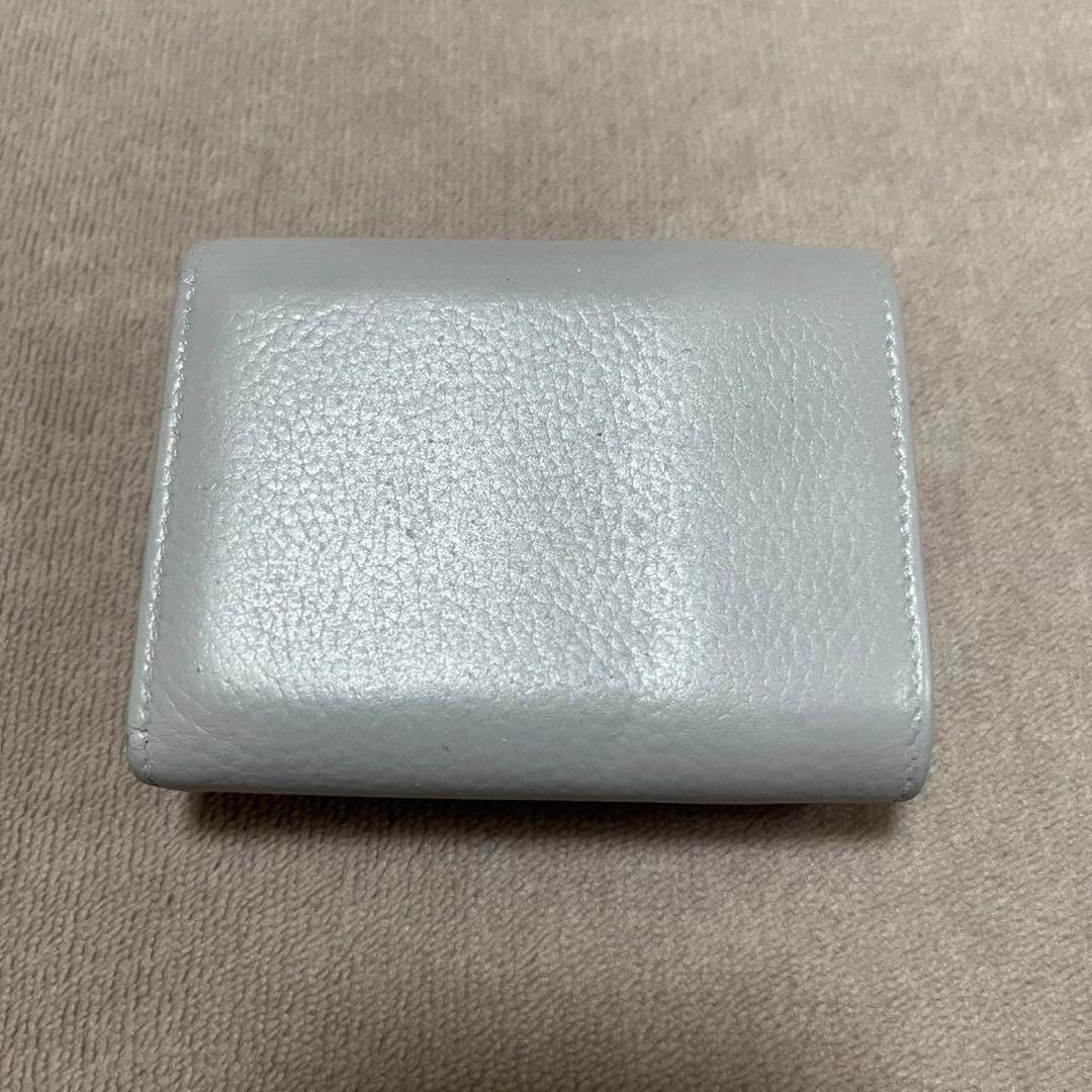 【美品】Dior ディオール　三つ折り財布　ウォレット コンパクト CDアイコン