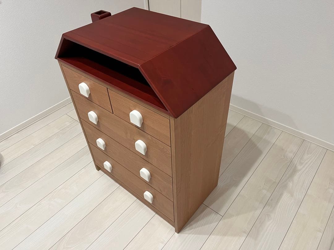 カウプンキ　おうち型チェスト　洋服タンス　廃盤商品　送料込み価格