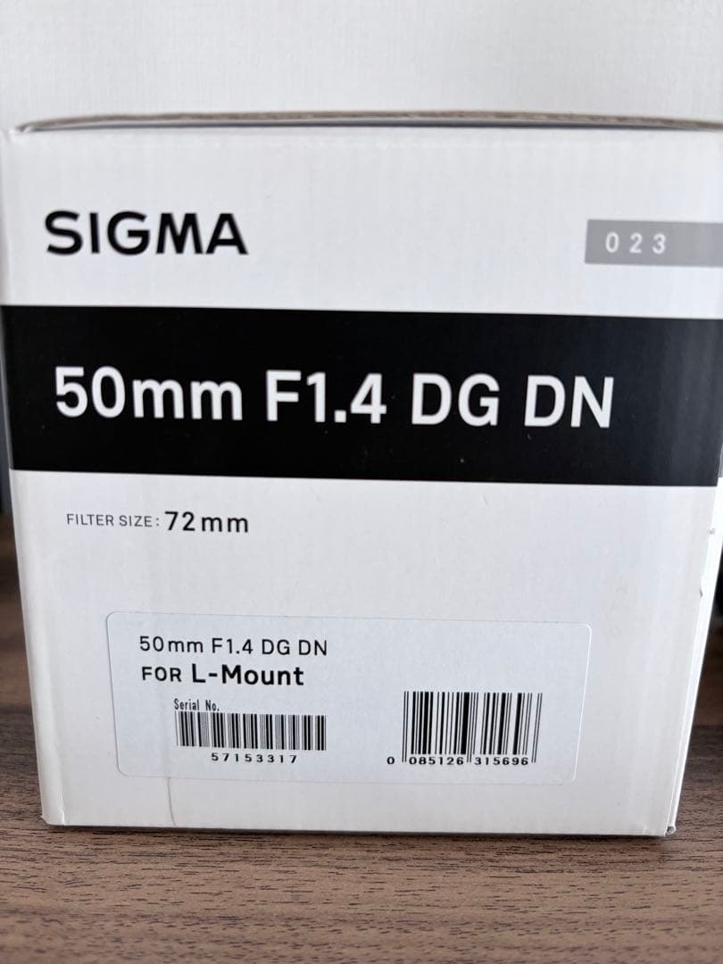 ⚠️Lマウントです　SIGMA 50mm F1.4 DG DN レンズ