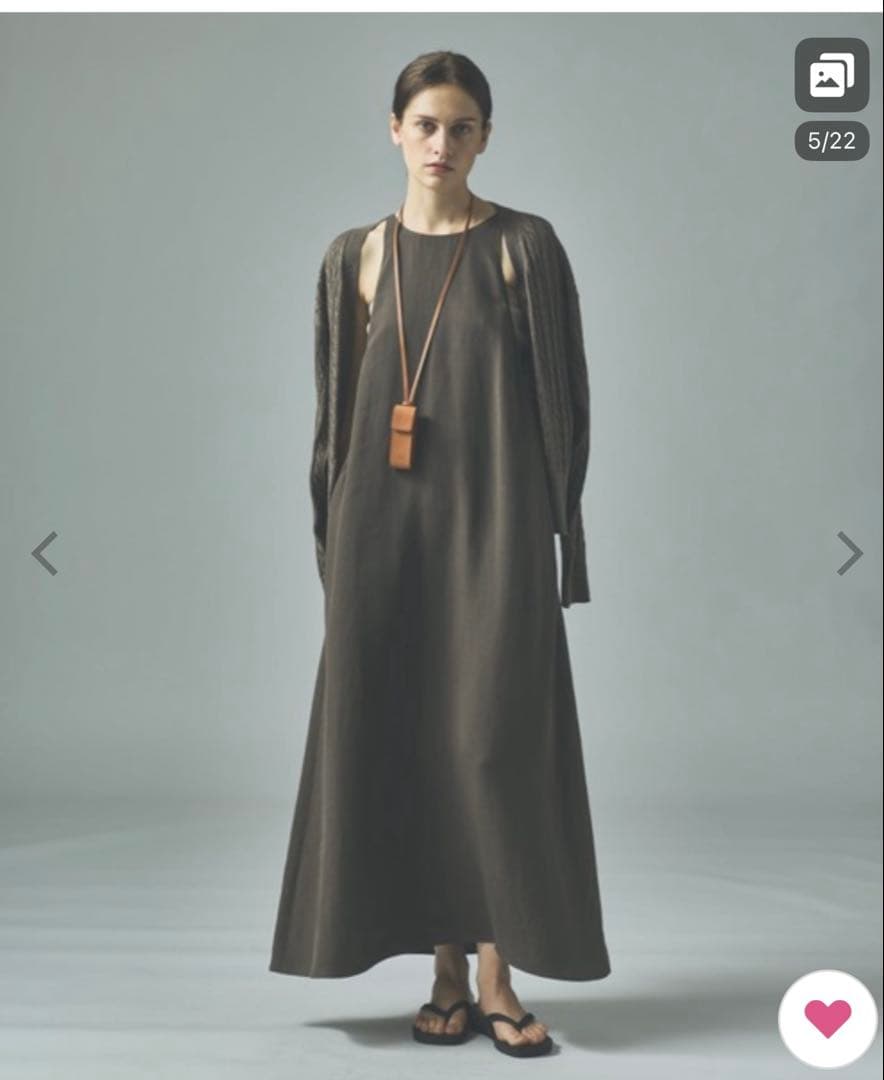 カレンソロジー 〈ＣＳＧ〉レザーリップケース　キャメル　ネックレス