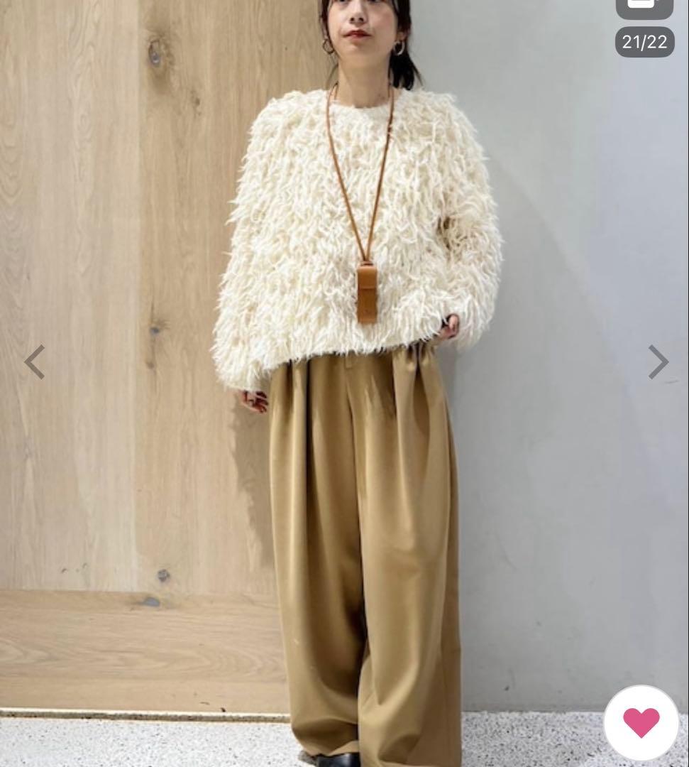 カレンソロジー 〈ＣＳＧ〉レザーリップケース　キャメル　ネックレス