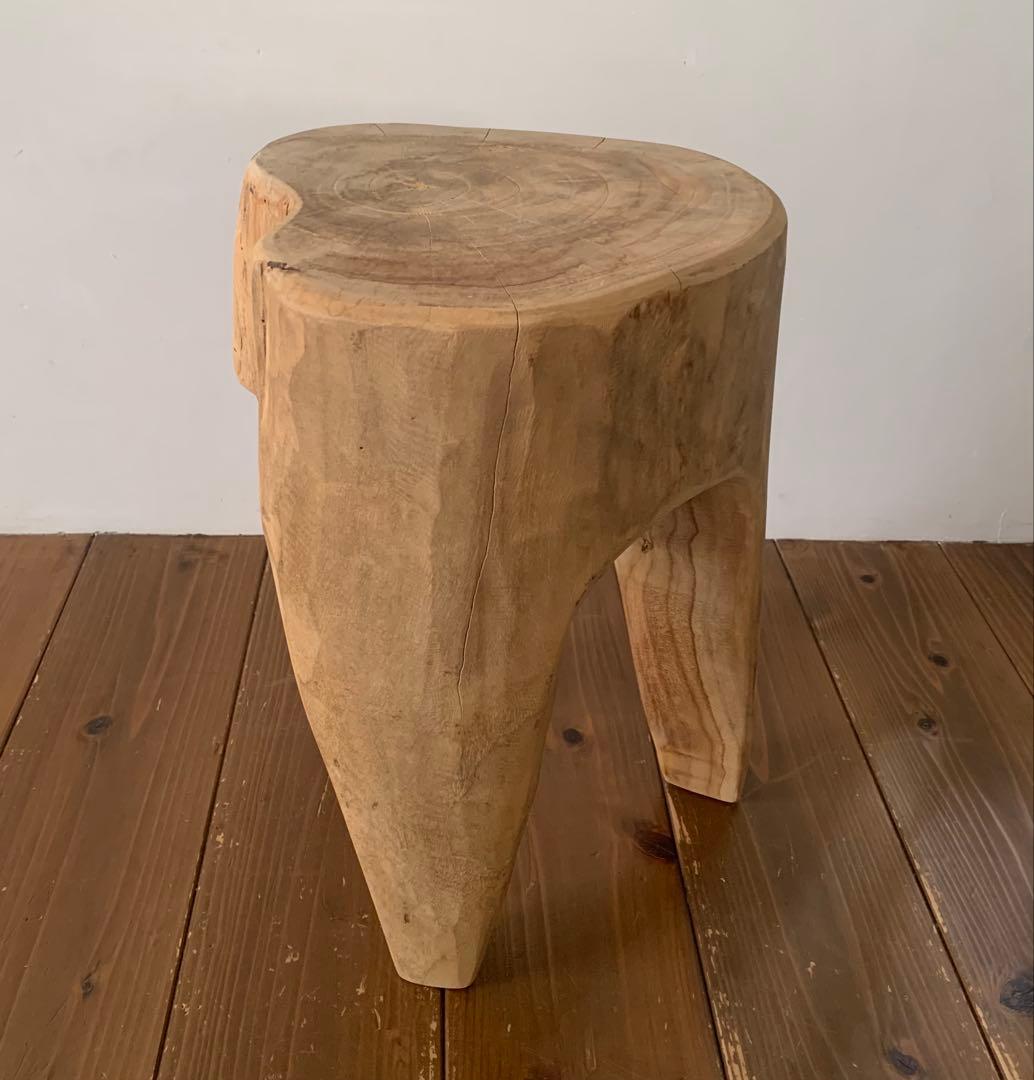 antry Rustic Wood ラスティック ウッド ログスツール