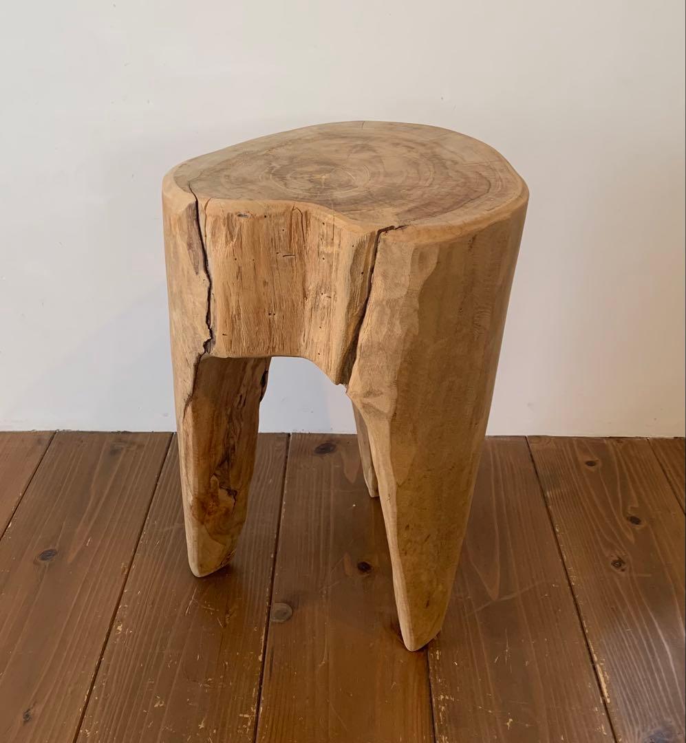 antry Rustic Wood ラスティック ウッド ログスツール