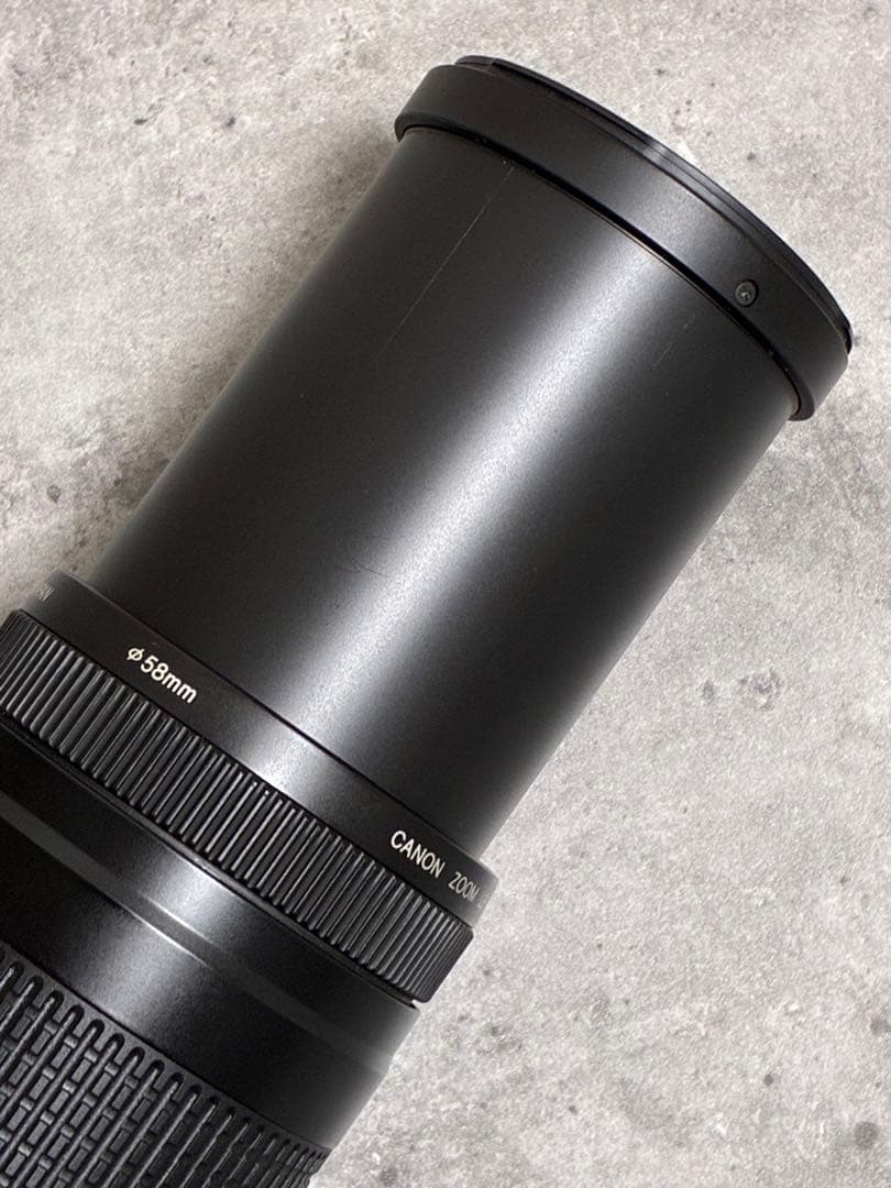 ⭐️美品⭐️Canon EF 75-300 II & EF-EOS M アダプター