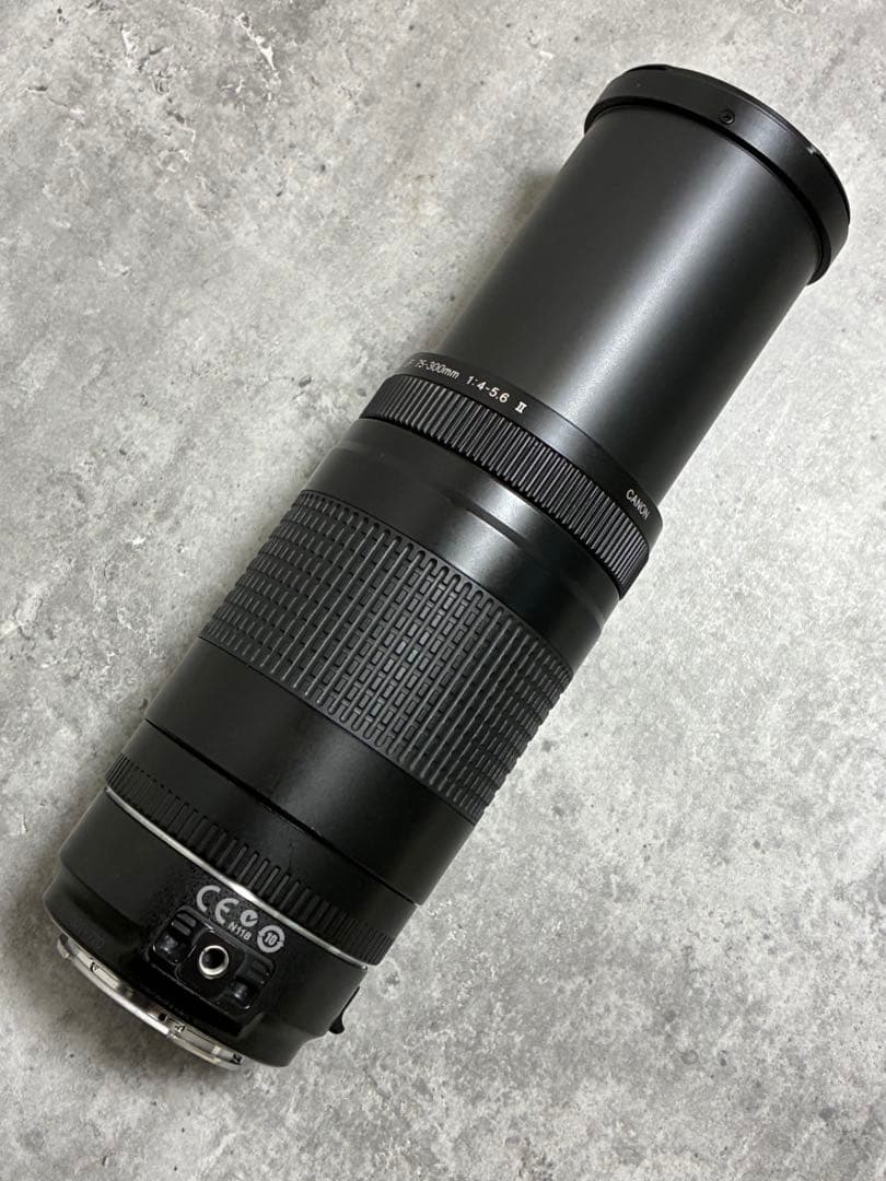 ⭐️美品⭐️Canon EF 75-300 II & EF-EOS M アダプター