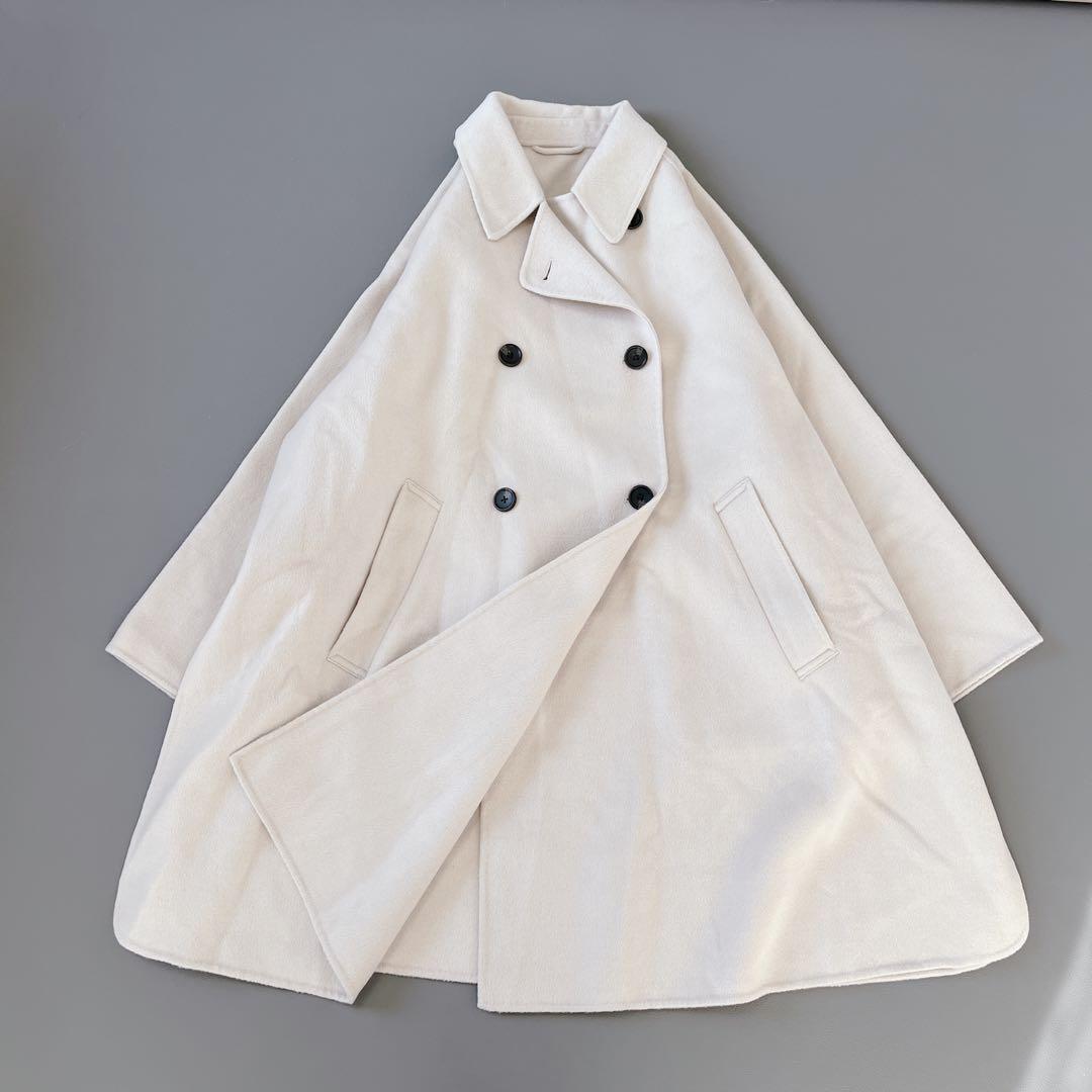 美品✨23AW ユナイテッドアローズ　リバーポンチョコート　2way ロング