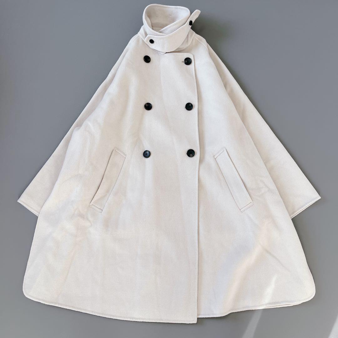 美品✨23AW ユナイテッドアローズ　リバーポンチョコート　2way ロング