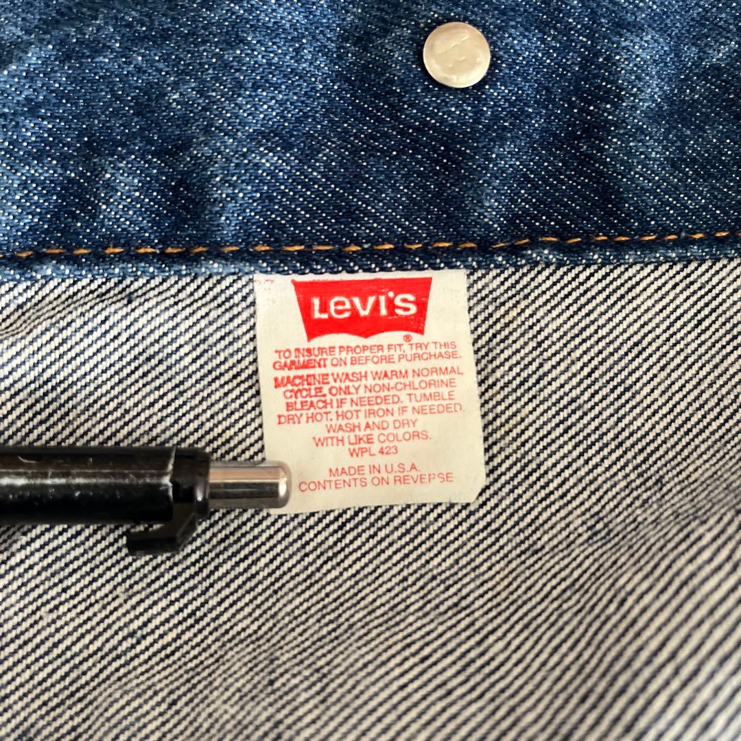 90s USA製 Levi's 70506-0216 デニムジャケット 38
