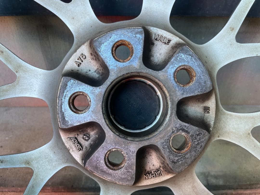 BBS RG345　スバルレガシィSTI純正オプションホイール