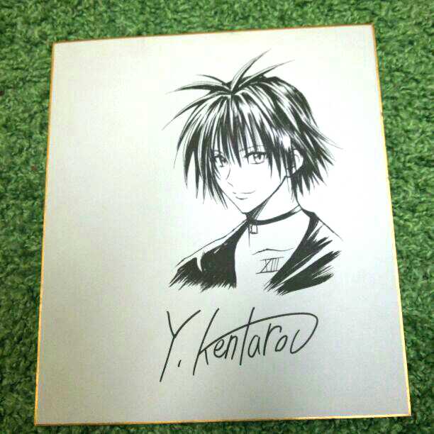 漫画   BLACK  CAT  サイン