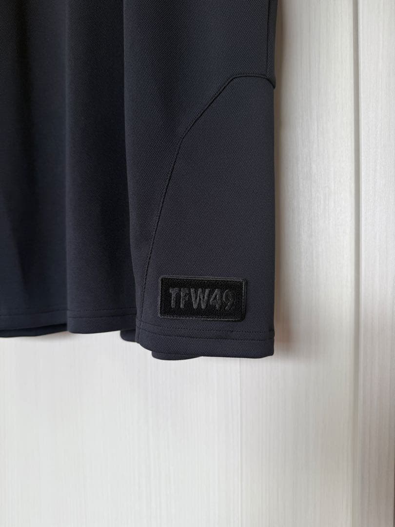 新品 TFW49 ティーエフダブリュー ゴルフ 半袖 ポロシャツ 黒 サイズ4