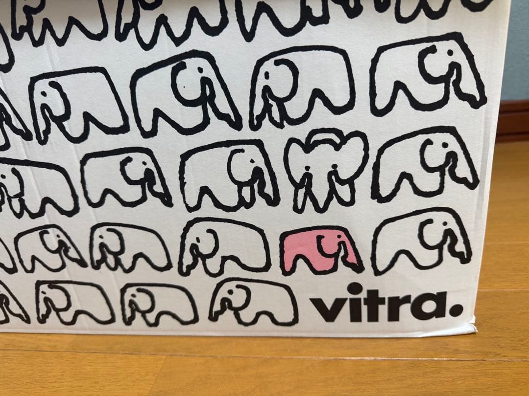 【正規品】ヴィトラ　イームズ エレファント アイスグレー H415mm