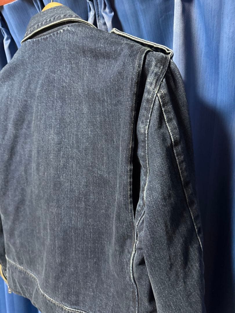 Schott ショット ダブル ライダースジャケット デニムジャケット XL