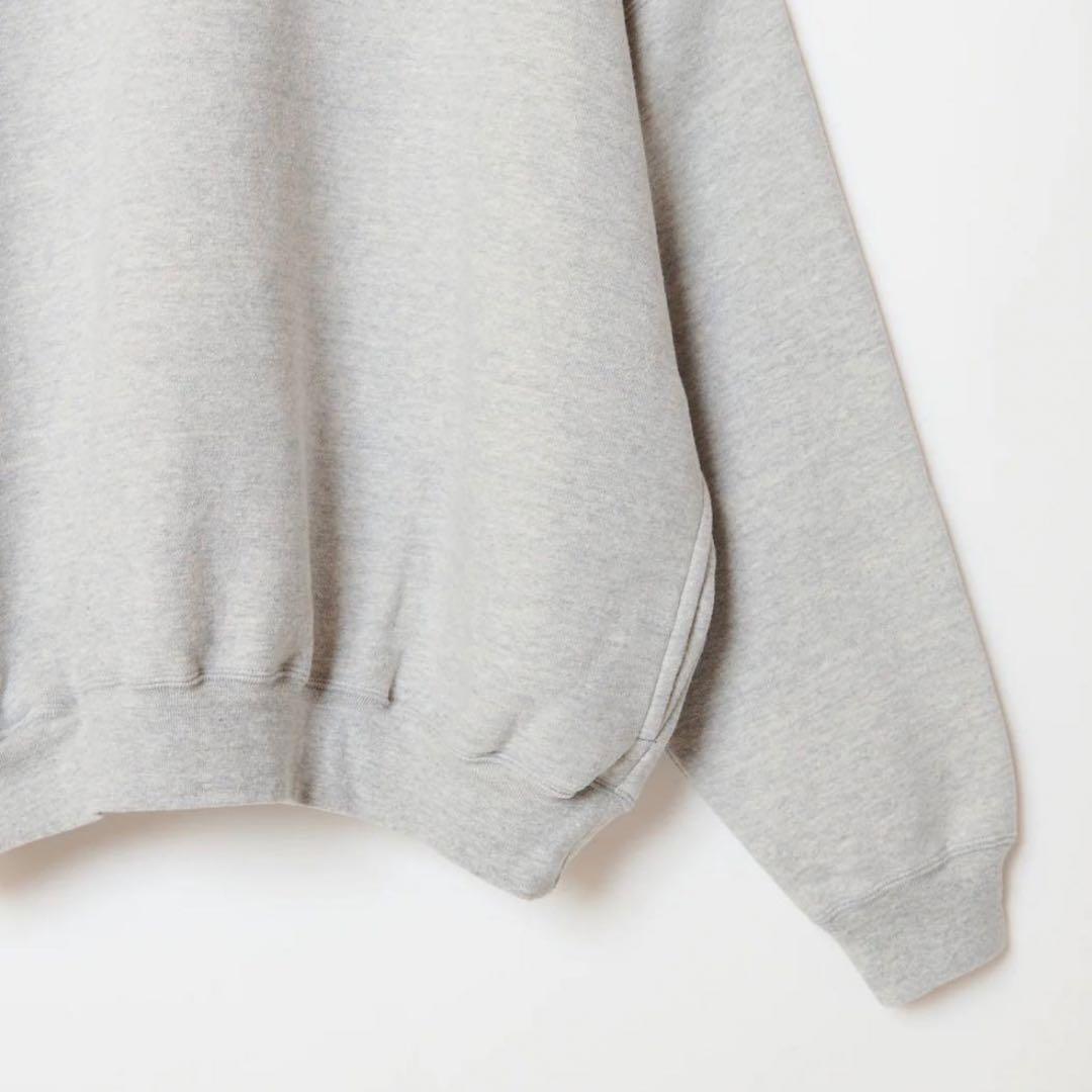 【新品未使用タグ付き】SHISHIKUI brushed crew スウェット