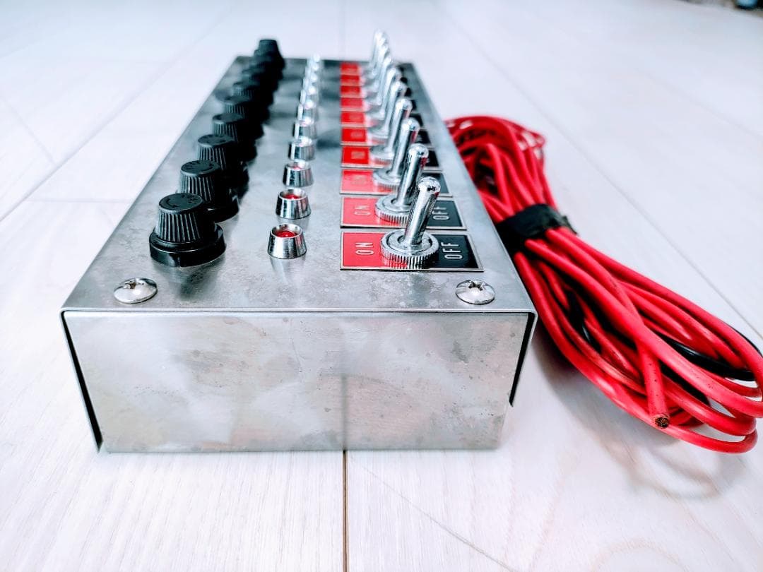 未使用品 10連 スイッチボックス ウロコステンレス デコトラ 室内保管品