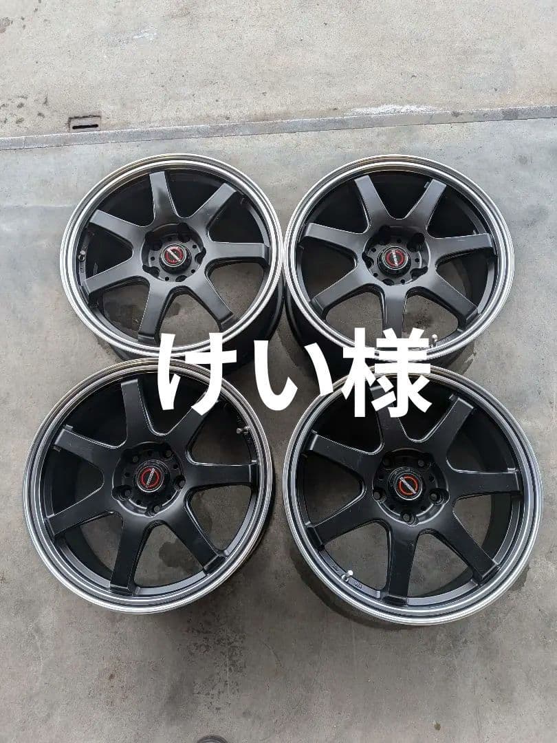 ユーロマジックType S−07 17インチ7.5J 4本