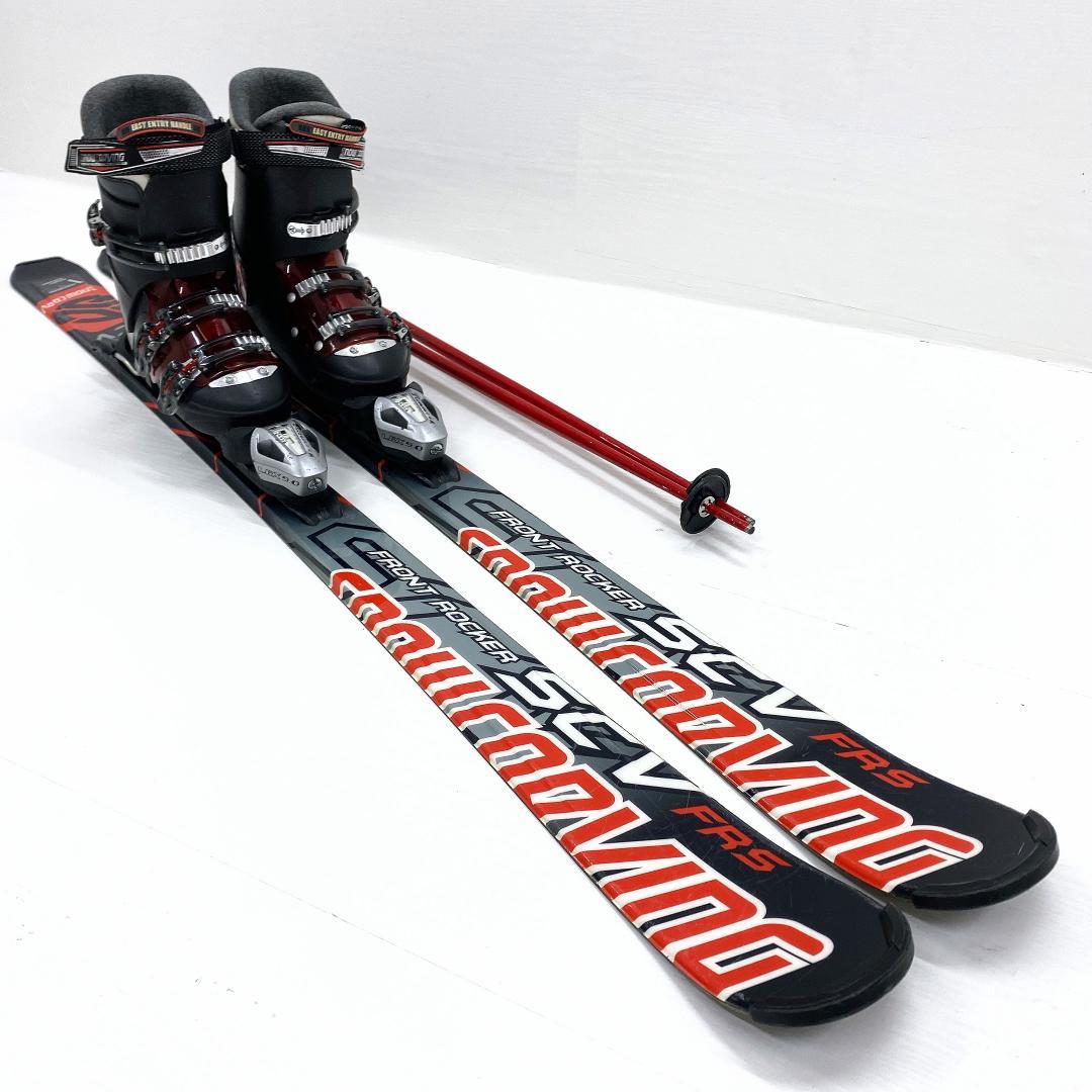  CARVING メンズ スキー セット 156cm 25-25.5cm