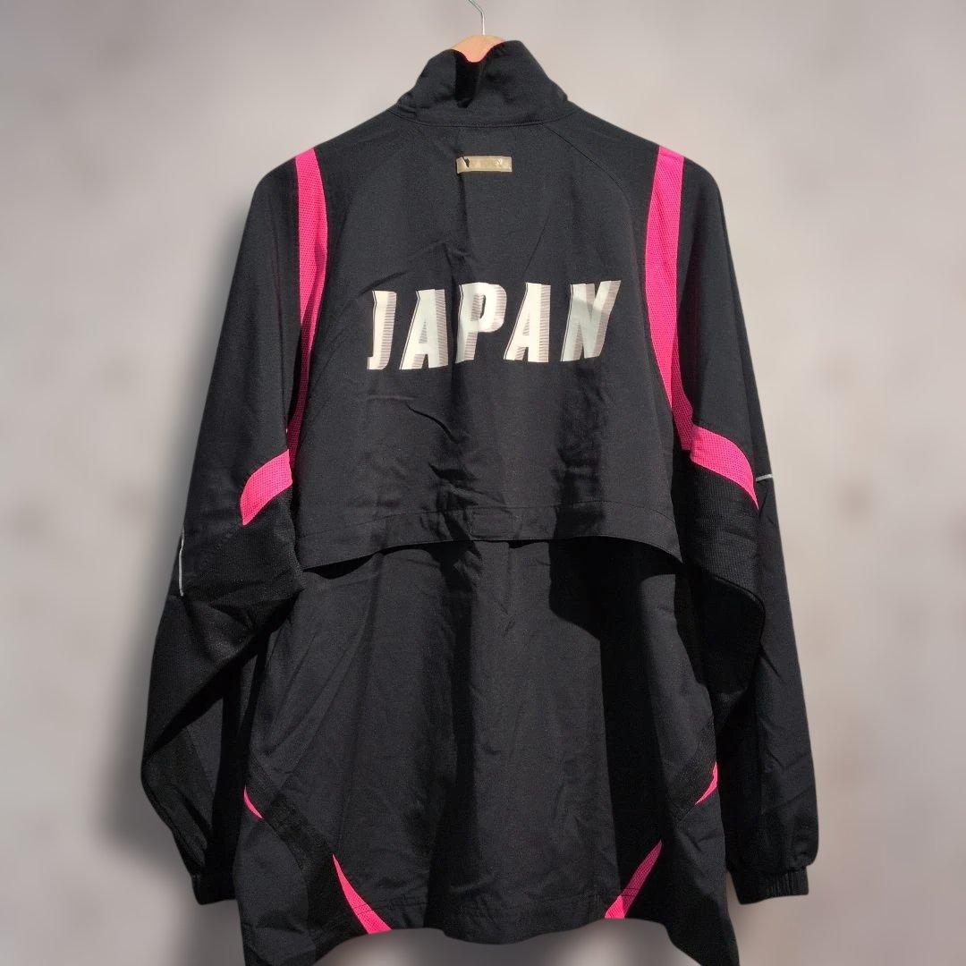 YONEX バドミントン日本代表　ウォームアップウェア 黒/ピンク