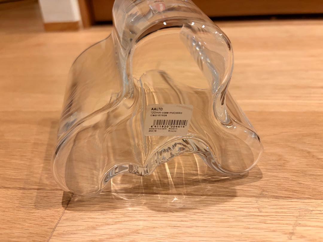 イッタラ　アルヴァ・アアルト コレクション ベース 120mm クリア