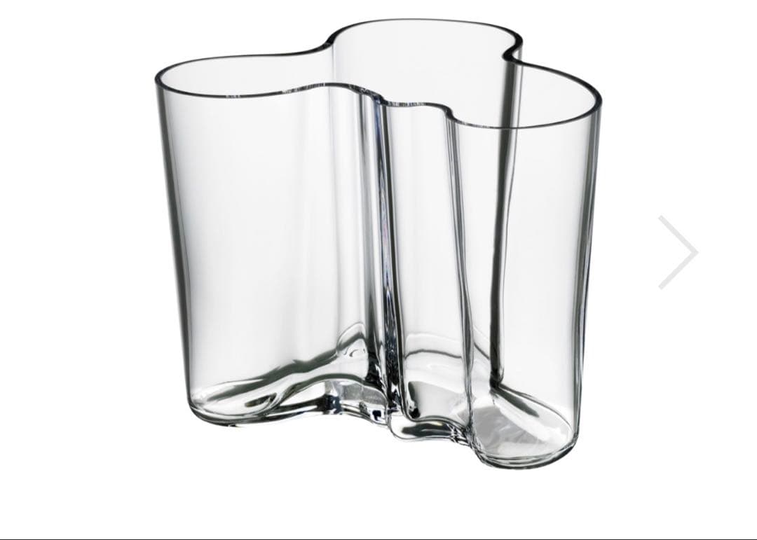 イッタラ　アルヴァ・アアルト コレクション ベース 120mm クリア