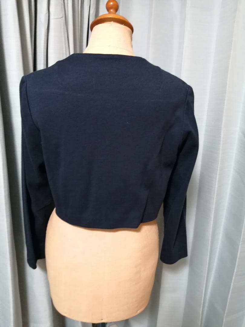 ファミリア　ボレロ付きワンピース　160cm　赤チェック柄