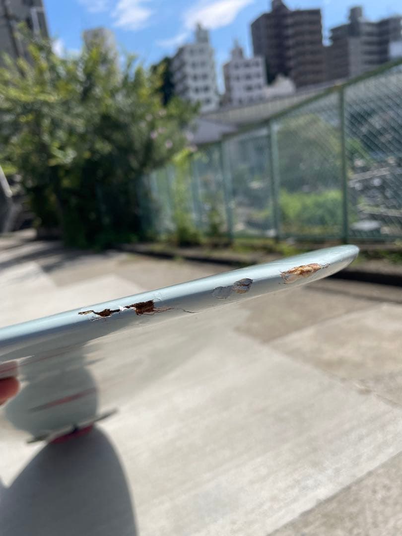 中古 SurfTech Tuflite ショートボード 水色