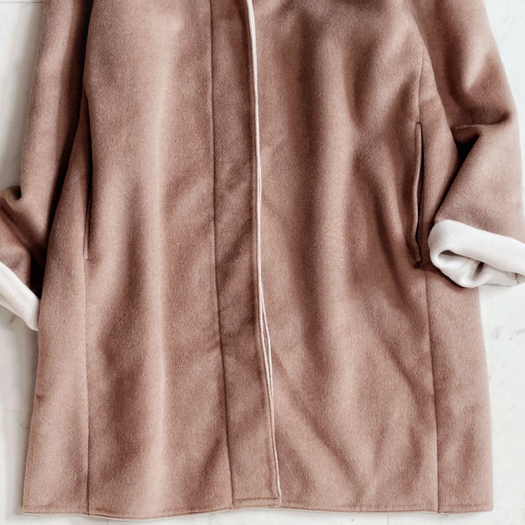 タグ付/未使用✨プラステ PLST ウールテンセルリバー スタンドフードコート