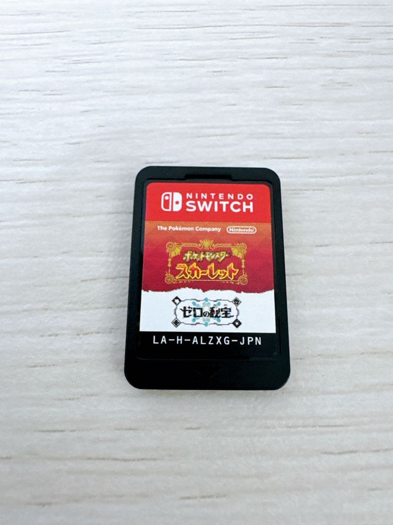 ポケットモンスター スカーレット+ゼロの秘宝　Switch