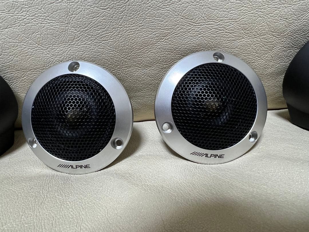 s*n様 Alpine dlx-f30t ツィーター スピーカー ブラック＆シル