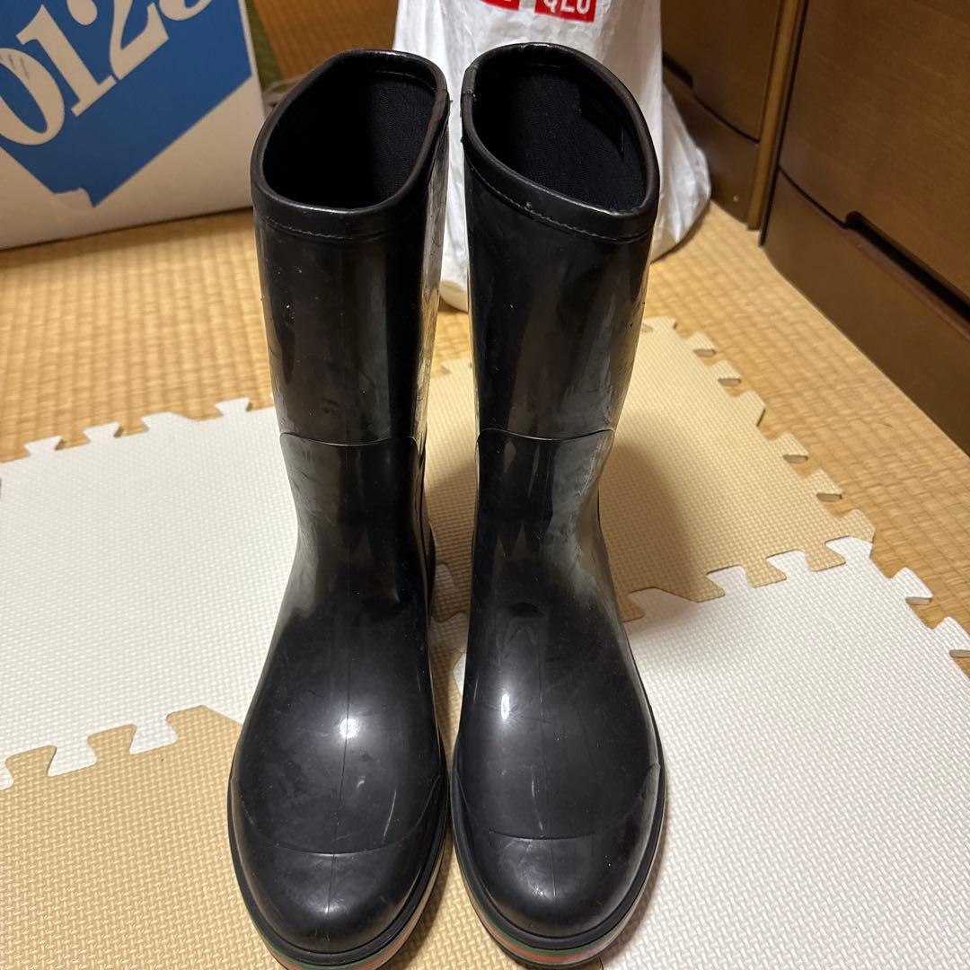 GUCCI ラバーレインブーツ　サイズ9