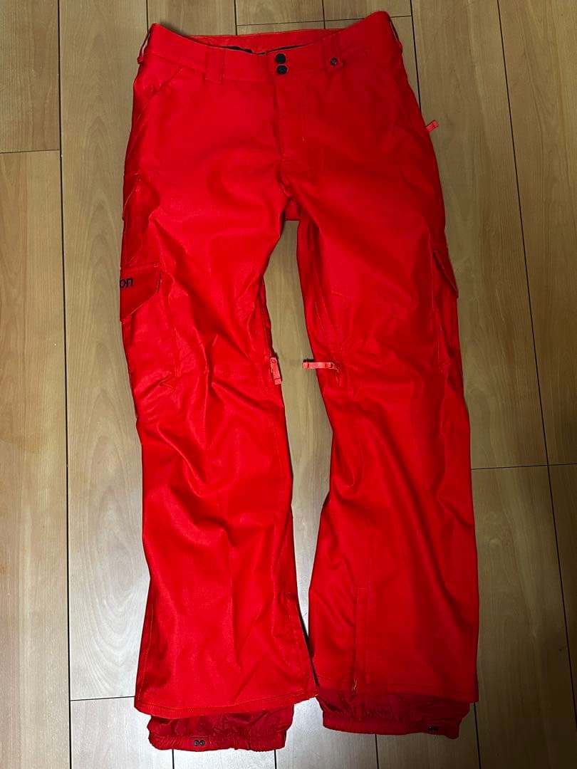 Burton DRYRIDE 赤 スキーウェア　スノーボードウェア Mサイズ