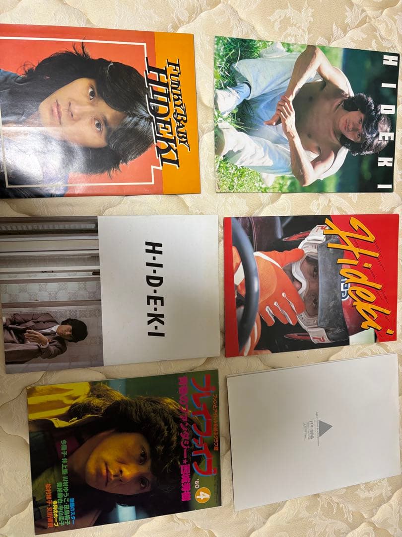 西城秀樹 サイン　写真集　その他