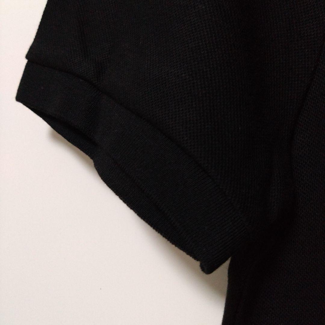 ラコステ ブラック ポロシャツ