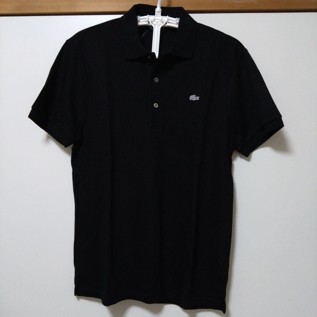 ラコステ ブラック ポロシャツ