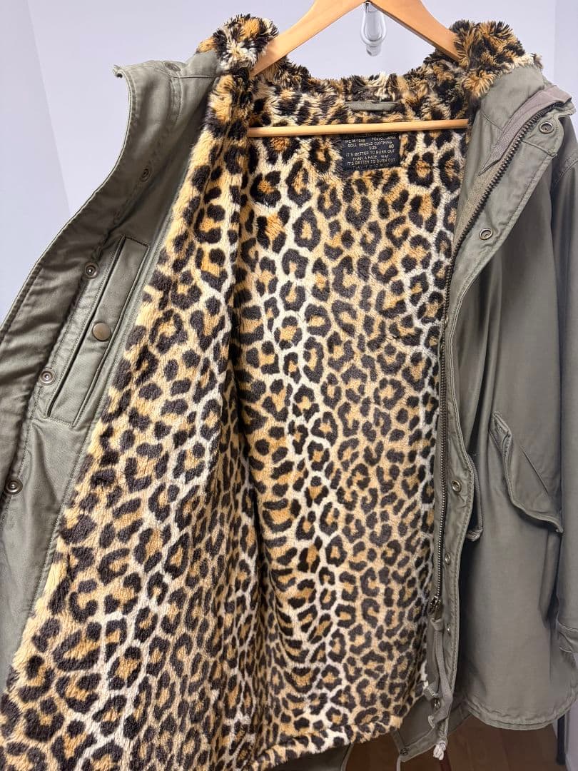 弁当様　WACKO MARIA MODS COAT leopard 　美品