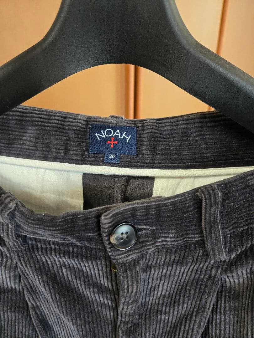 NOAH コーデュロイパンツ 30 ダークグレー