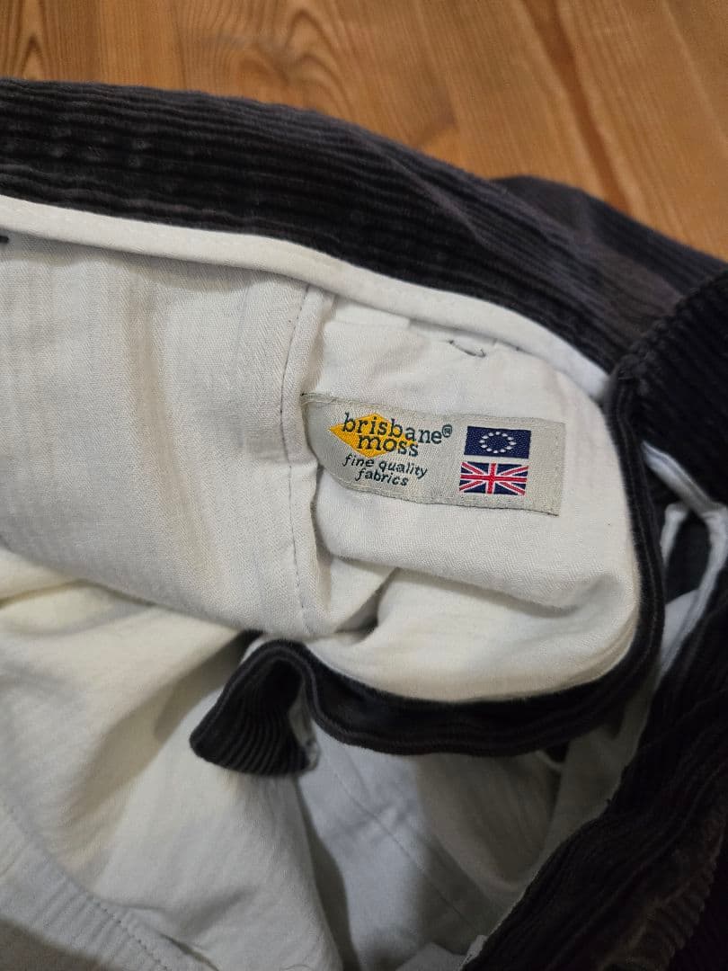 NOAH コーデュロイパンツ 30 ダークグレー