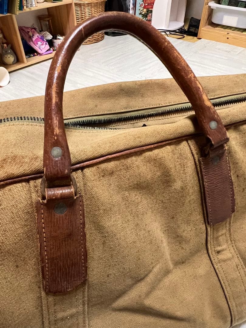 40's WW2 イギリス軍ビンテージ BritishArmy キャンバスバッグ