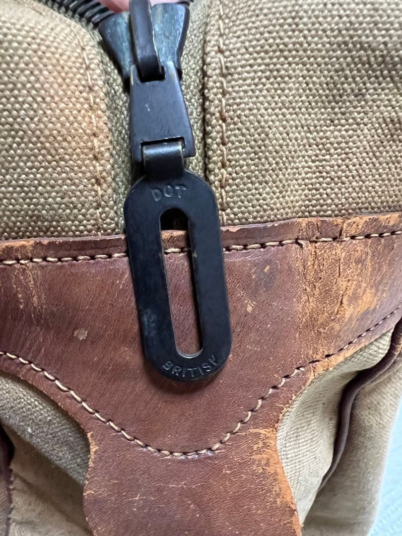 40's WW2 イギリス軍ビンテージ BritishArmy キャンバスバッグ