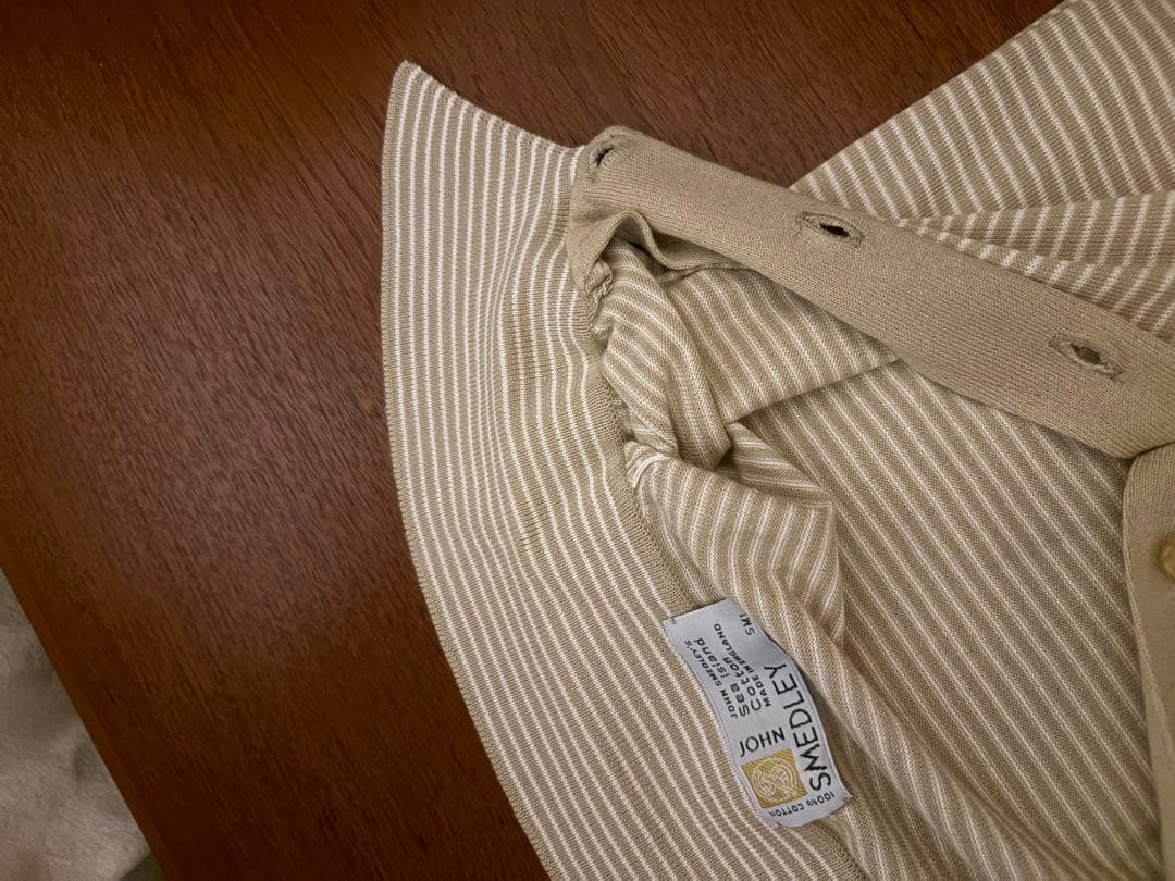 【美品】ジョンスメドレー ポロシャツ JOHN SMEDLEY 90sイギリス製