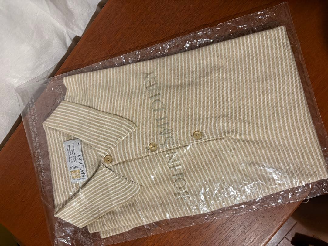 【美品】ジョンスメドレー ポロシャツ JOHN SMEDLEY 90sイギリス製