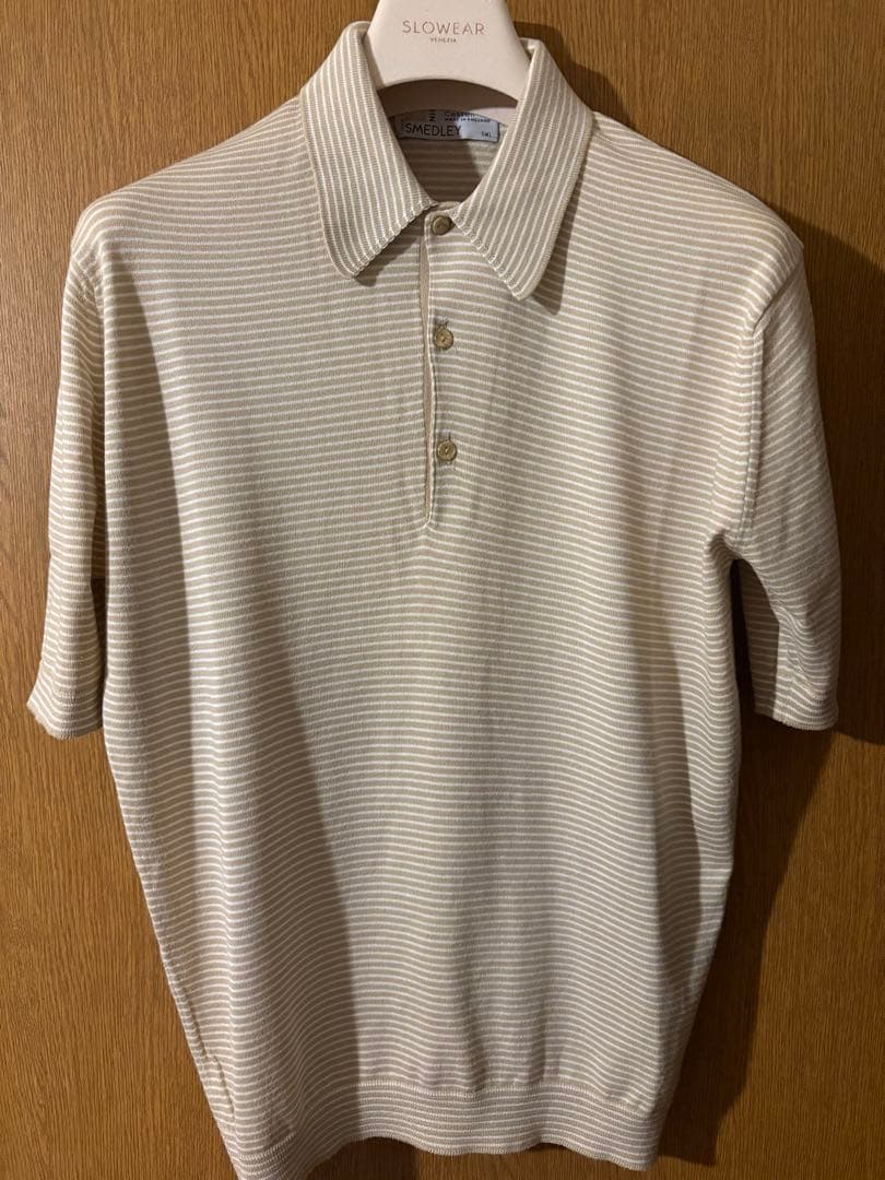 【美品】ジョンスメドレー ポロシャツ JOHN SMEDLEY 90sイギリス製