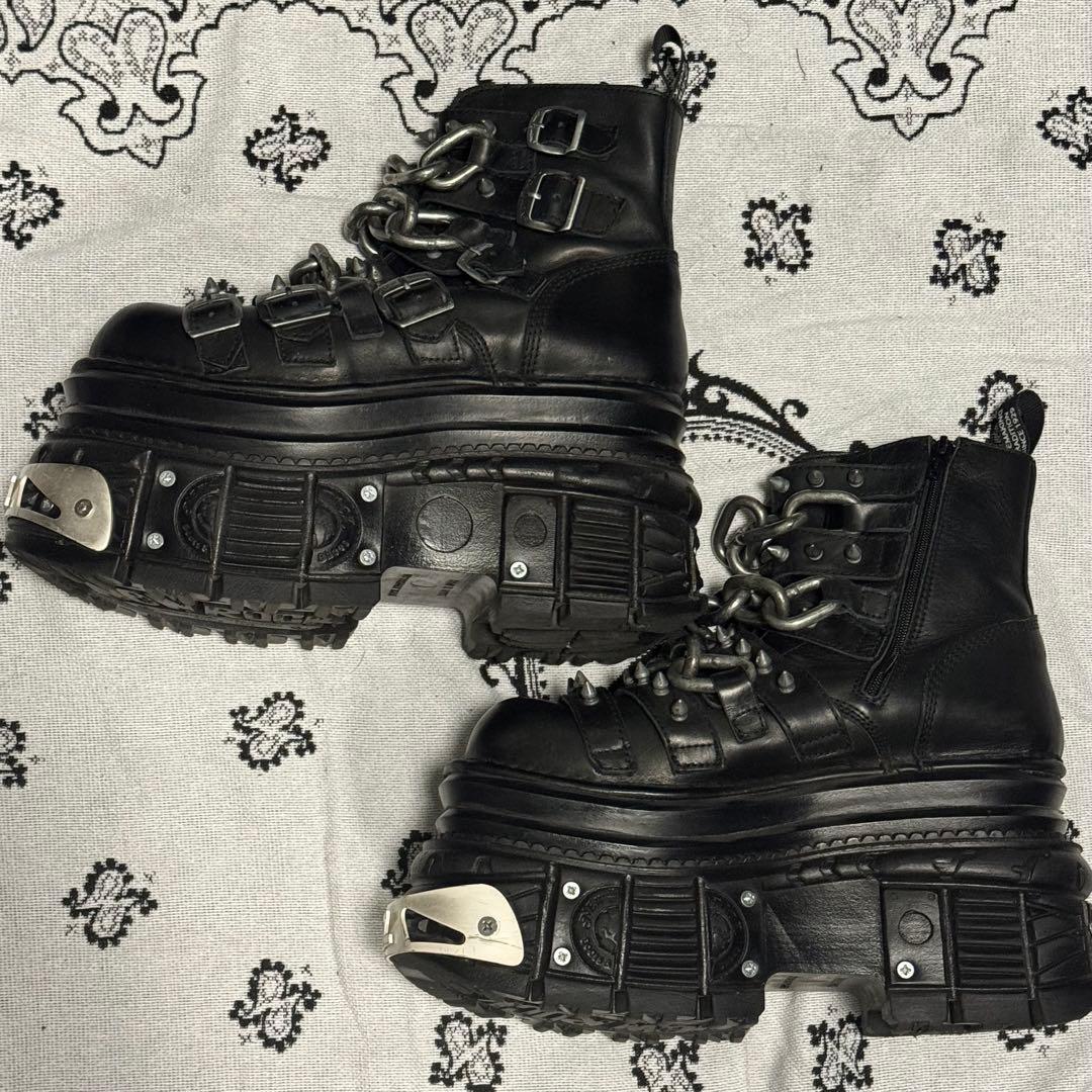 【希少】New Rock × Natasha Zinko ニューロック ブーツ