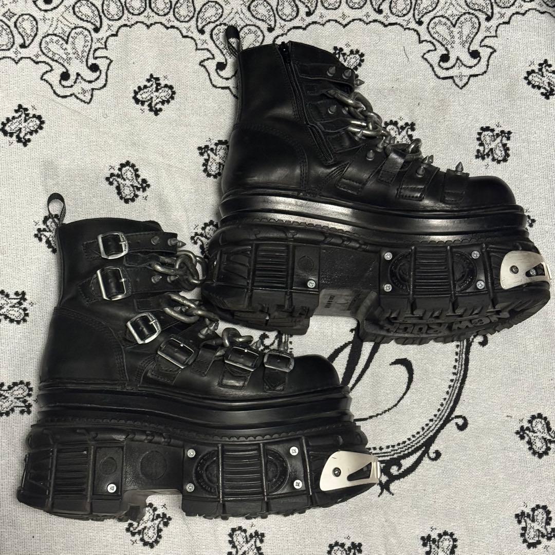 【希少】New Rock × Natasha Zinko ニューロック ブーツ