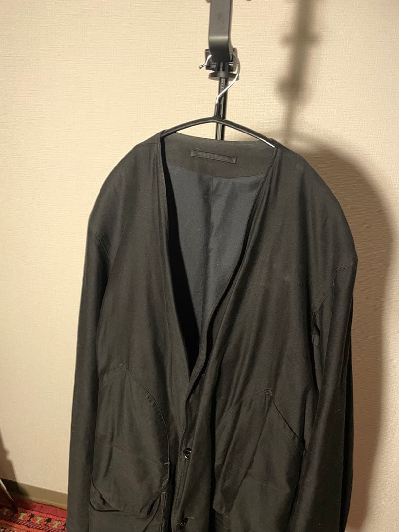 21ss COMOLI コットンサテンハンティングジャケット