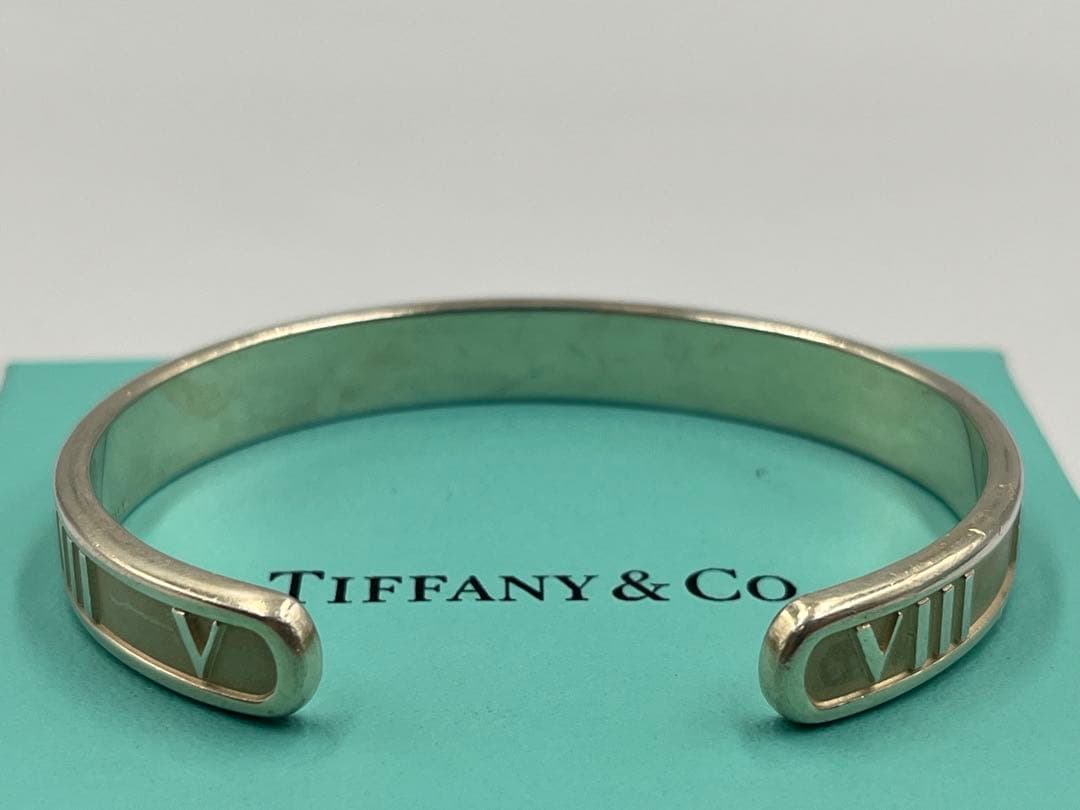 ティファニー アトラス バングル ブレスレット シルバー 925 箱・袋付き
