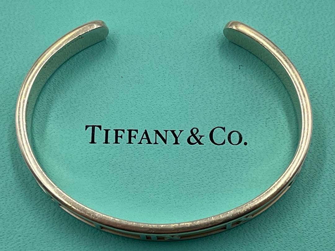 ティファニー アトラス バングル ブレスレット シルバー 925 箱・袋付き